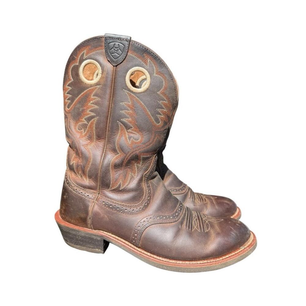Ariat Heritage Roughstock Western Cowboy Boot Women size 9.5